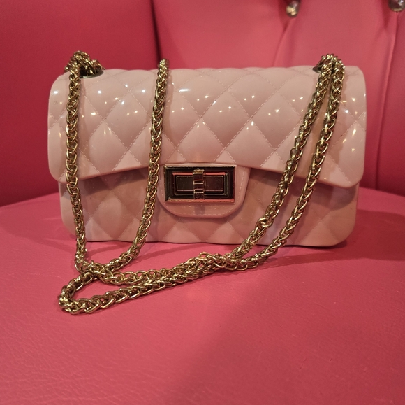 Mini Pink Crossbody Satchel - Picture 3 of 6